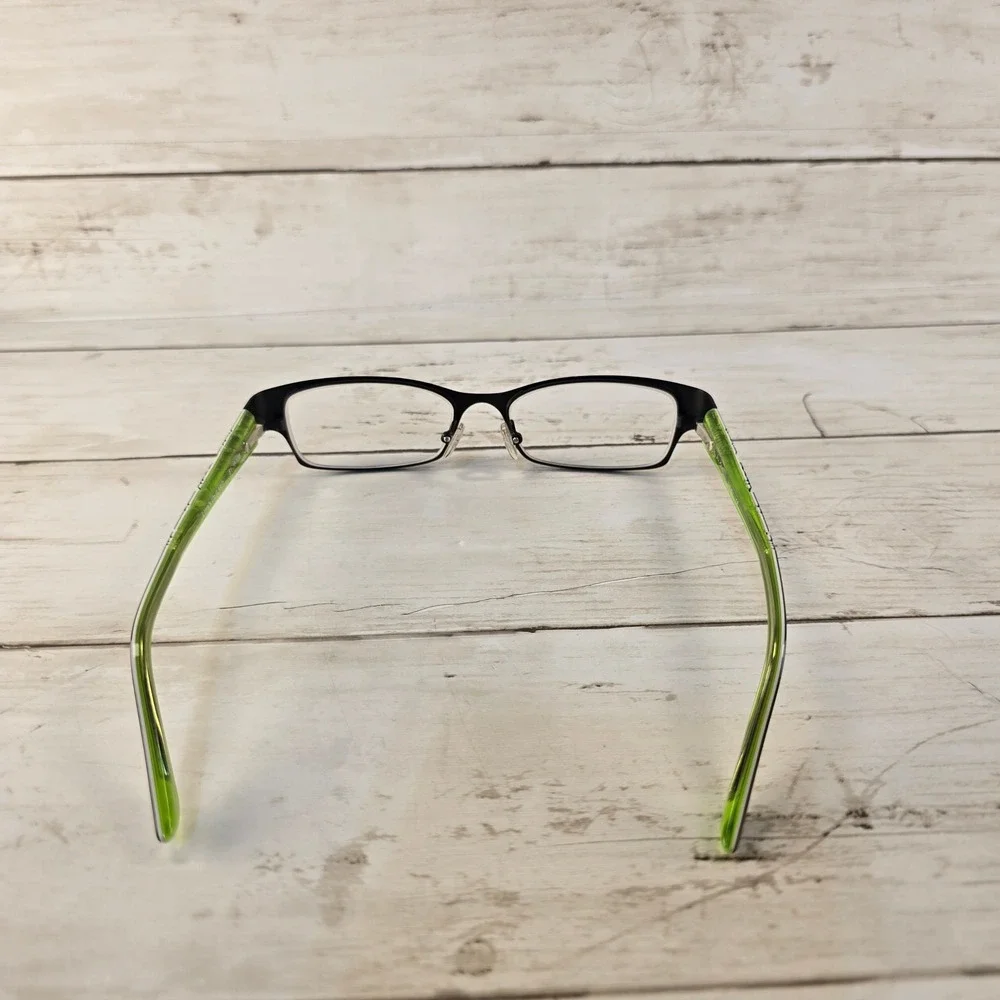 Vera Bradley Limes Up LMU Black Green Floral Eyeglass Frames 51-16-135